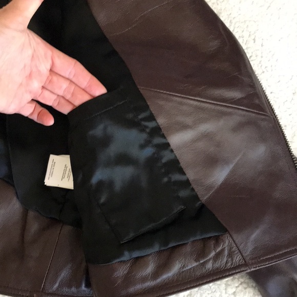 Faith Connexion oversized leather jacket 2 New - Picture 14 of 16